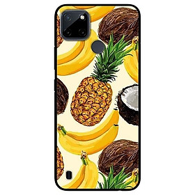 Ốp lưng dành cho Realme C21Y - C25Y mẫu Dừa Chuối Dứa
