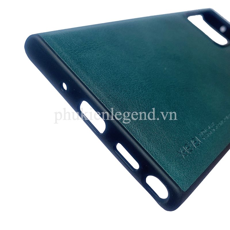 Ốp lưng da cao cấp cho SamSung Galaxy Note 20 Ultra chính hãng X-level viền mềm, chống bám vân tay - Hàng chính hãng