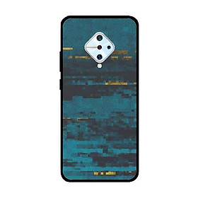 Ốp Lưng in cho Vivo S1 Pro/ Vivo V17 Mẫu NỀN Xanh Cổ Điển - Hàng Chính Hãng