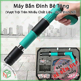 [Nhanh Tiện] Máy Bắn Đinh Bê Tông KhoNCC Hàng Chính Hãng - Không Dây Không Dùng Điện - Phục Vụ Ngành Xây Dựng - DIY - Kèm Đinh Nổ - KLM-MBDBT