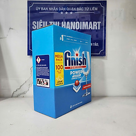 Viên rửa bát Finish Classic 100 viên/ hộp - Hương Chanh, Nhập khẩu EU