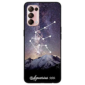 Ốp lưng dành cho Oppo Reno 5 mẫu Cung Hoàng Đạo - Aquarius