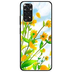 Ốp lưng dành cho Xiaomi Redmi Note 11 4G mẫu Hoa Mây Xanh