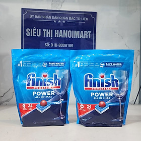 Viên rửa ly chén bát Finish ch uyên d ụng cho máy rửa chén bát vt somat Alio