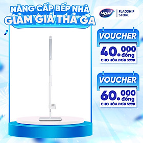 Cây Lau Nhà MyJae Đài Loan Dạng Mút Xốp PVA Thông Minh Lau Sàn Siêu Hút Nước
