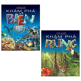 Combo Khám Phá Rừng (Tái Bản 2018) + Khám Phá Biển (Tái Bản 2019) (Bộ 2 Cuốn)