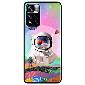 Ốp lưng dành cho Xiaomi Redmi Note 11 Pro ( Bản Nội Địa ) mẫu Phi Hành Phản Chiếu