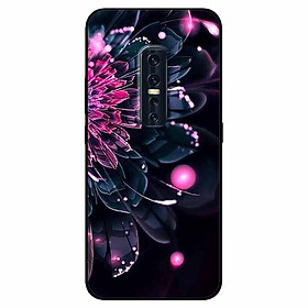Ốp lưng in cho Vivo V17, S1 Pro Mẫu Mẫu Đơn Hồng Đen