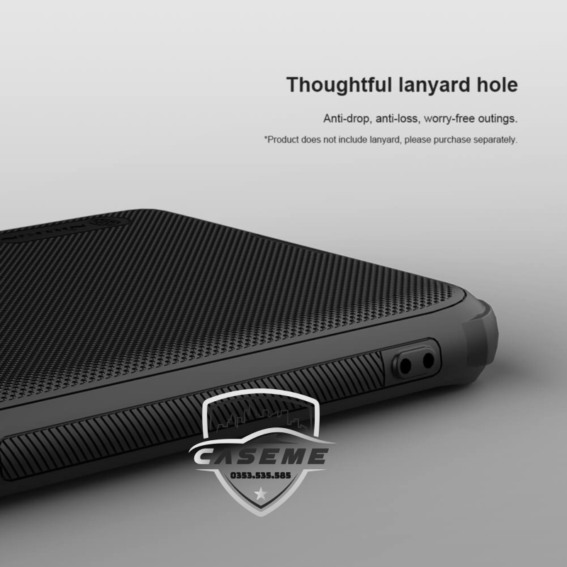 Ốp Lưng Nillkin Dành Cho Samsung S24 FE Dạng Sần Viền Silicon - Hàng Chính Hãng