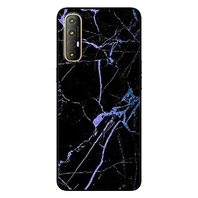 Ốp lưng dành cho Oppo Reno 3 Pro mẫu NỀN ĐÁ HOA 4