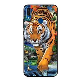 Ốp Lưng in cho Huawei Y9 2019 Mẫu NỀN Hổ Mẫu 1 - Hàng Chính Hãng