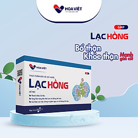Thông tiểu Lạc Hồng Hoa Việt - Hỗ trợ giảm sỏi đường tiết niệu Hộp 10 viên