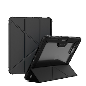 Bao da cho iPad Pro 11 inch M4 / iPad Pro 13 inch M4 2024 Nillkin Bumper Leather Case Pro (Có khe cắm bút Apple Pencil) - Hàng chính hãng