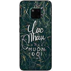 Ốp lưng in cho Huawei Mate 20 Pro Mẫu Lạc Nhau