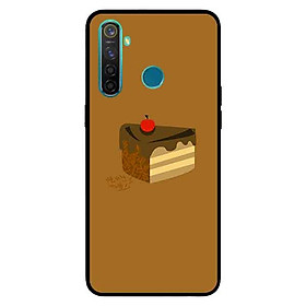 Ốp Lưng in cho Realme 5 Mẫu Bánh Gato - Hàng Chính Hãng