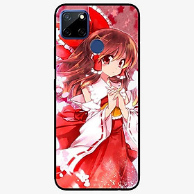 Ốp lưng dành cho Realme C12 mẫu Cô Gái Đỏ