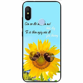 Ốp lưng dành cho Xiaomi Redmi Note 5 Pro mẫu Cám Ơn Đời Mỗi Sớm Mai