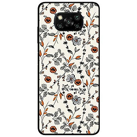 Ốp lưng dành cho Xiaomi Poco X3 mẫu Họa Tiết Hoa Khô