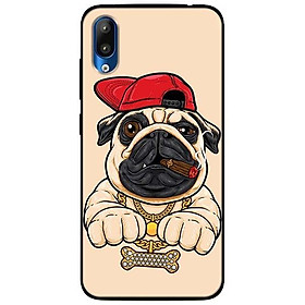 Ốp lưng dành cho Vsmart Star mẫu Pulldog Hiphop Nền Vàng