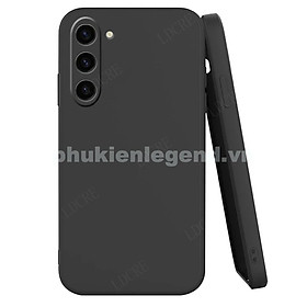 Ốp lưng silicon case cho Samsung Galaxy S24 FE mỏng 0.3mm chống bám bẩn mặt lưng siêu mềm mịn, có gờ bảo vệ camera - hàng nhập khẩu