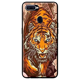 Ốp in cho Oppo A7 Hổ Dữ - Hàng chính hãng