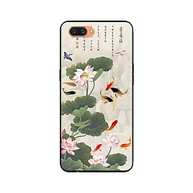 Ốp Lưng in cho Realme C1 Mẫu Tranh Cá Koi - Hàng Chính Hãng