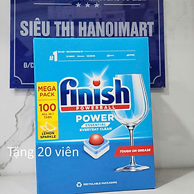 Hộp 120 viên rửa chén Finish Classic Dishwasher Tablets QT09444