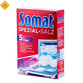 Muối làm mềm nuớc Somat ( hộp 1,2 kg)