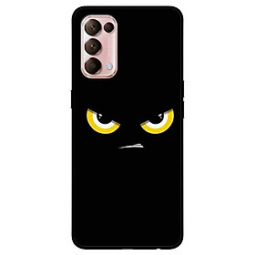 Ốp lưng dành cho Oppo Reno 5 mẫu Cặp Mắt Giận Dữ