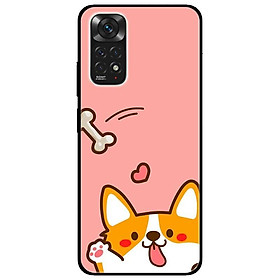 Ốp lưng dành cho Xiaomi Redmi Note 11 4G - Cún Love Xương