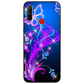 Ốp lưng dành cho Realme C3 mẫu Họa Tiết Bướm Tím