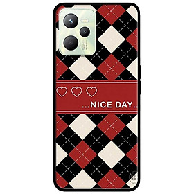 Ốp lưng dành cho Realme C35 - Realme Narzo 50A Prime mẫu Nai Day Đỏ Đen