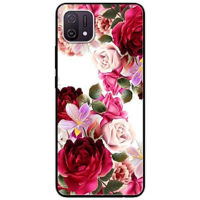 Ốp lưng dành cho Oppo A16K - Oppo A36 / A76 - Oppo Reno 7z 5G mẫu Họa Tiết Hoa Hồng Chéo