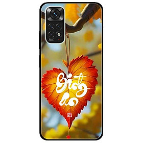 Ốp lưng cho Xiaomi Redmi Note 11 - 11S 4G - Redmi Note 11 5G - 11 Pro Q.Tế - 11 Pro N.Địa - Lá Bình An - Hàng Chính Hãng