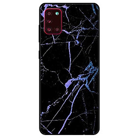 Ốp lưng dành cho Samsung A31 mẫu NỀN ĐÁ HOA 4