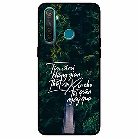 Ốp lưng in cho Realme 5, Realme 5s, Realme 5i Mẫu Tìm Về Nơi Xa