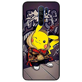 Ốp lưng dành cho Xiaomi Redmi 9 mẫu PiKaCHu