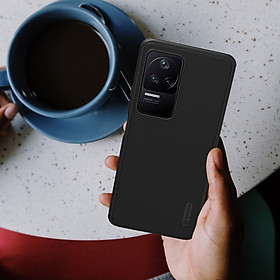 Ốp lưng chống sốc cho Xiaomi Redmi K50, K50 Pro chính hãng Nillkin dạng sần, chống vân tay - Hàng chính hãng