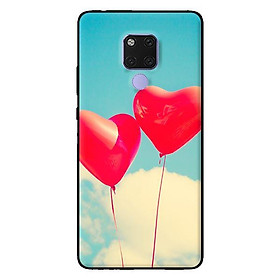 Ốp lưng in cho Huawei Mate 20 mẫu Bóng Tim - Hàng chính hãng