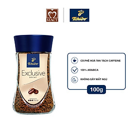 Cà Phê Hòa Tan Tách Caffein Tchibo Exclusive Decaf T100D (100g)