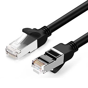 Ugreen UG50195NW101TK 8M màu Đen Cáp mạng LAN CAT 6 Đầu bấm kim loại - HÀNG CHÍNH HÃNG