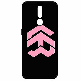 Ốp lưng in cho Oppo F11 Pro Mẫu Năm Đen Hồng
