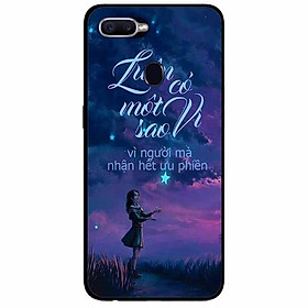 Ốp lưng in cho Oppo F9 Mẫu Luôn Có Một Vì Sao