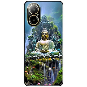 Ốp lưng cho Oppo Realme 10 - C11 2021 - C65 4G - C67 - C20 - Poco X6 5G - Đức Phật Thiền - Hàng Chính Hãng
