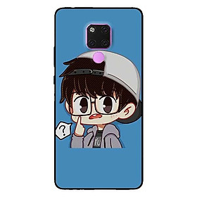 Ốp lưng dành cho Huawei 5t - Mate 20 - Mate 20 Pro mẫu Ảnh Đổi Xanh Hỏi