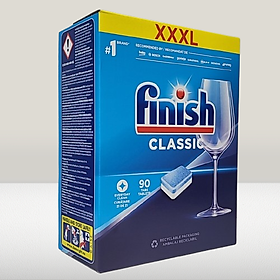 Viên rửa bát Finish Classic 77 viên/ hộp - Hương Chanh