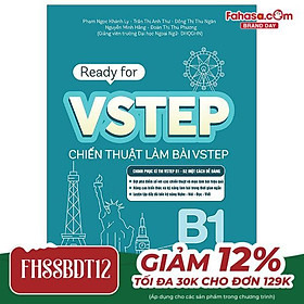 Sách - Ready For VSTEP B1 - Chiến Thuật Làm Bài VSTEP Đạt Điểm Cao