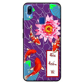 Ốp in cho Vivo Y95 Cá Koi Hỏa - Hàng chính hãng