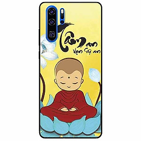 Ốp lưng in cho Huawei P30 Pro Mẫu Tâm Chú Tiểu