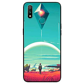 Ốp Lưng in cho Realme 3 Pro Mẫu Thế Giới Cổ Đại - Hàng Chính Hãng